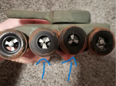Pinewood Derby DECOR wheels