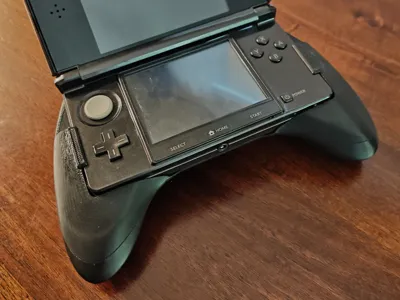 Ergonomic Grip For The Original 3DS v2