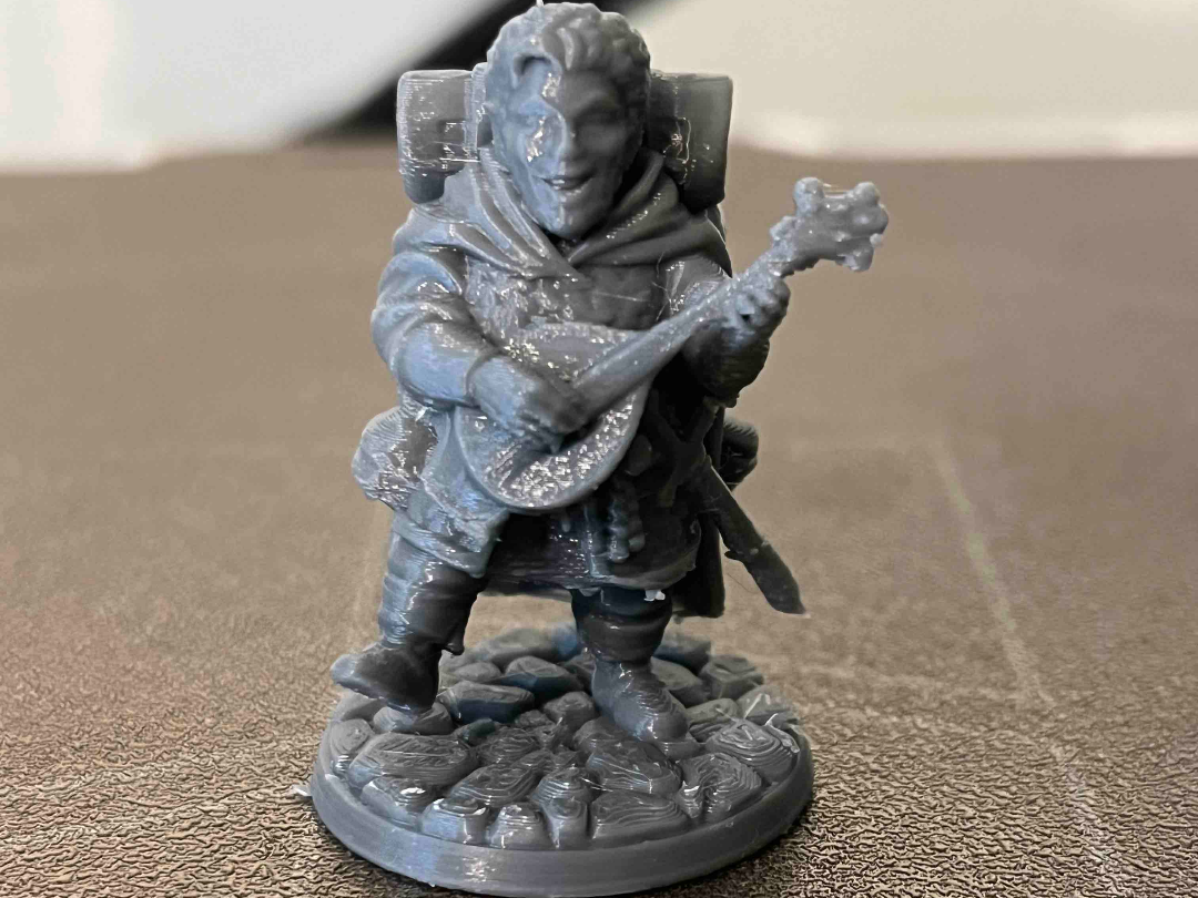 Bard with Lute (25mm Base) - DnD /  Hero 