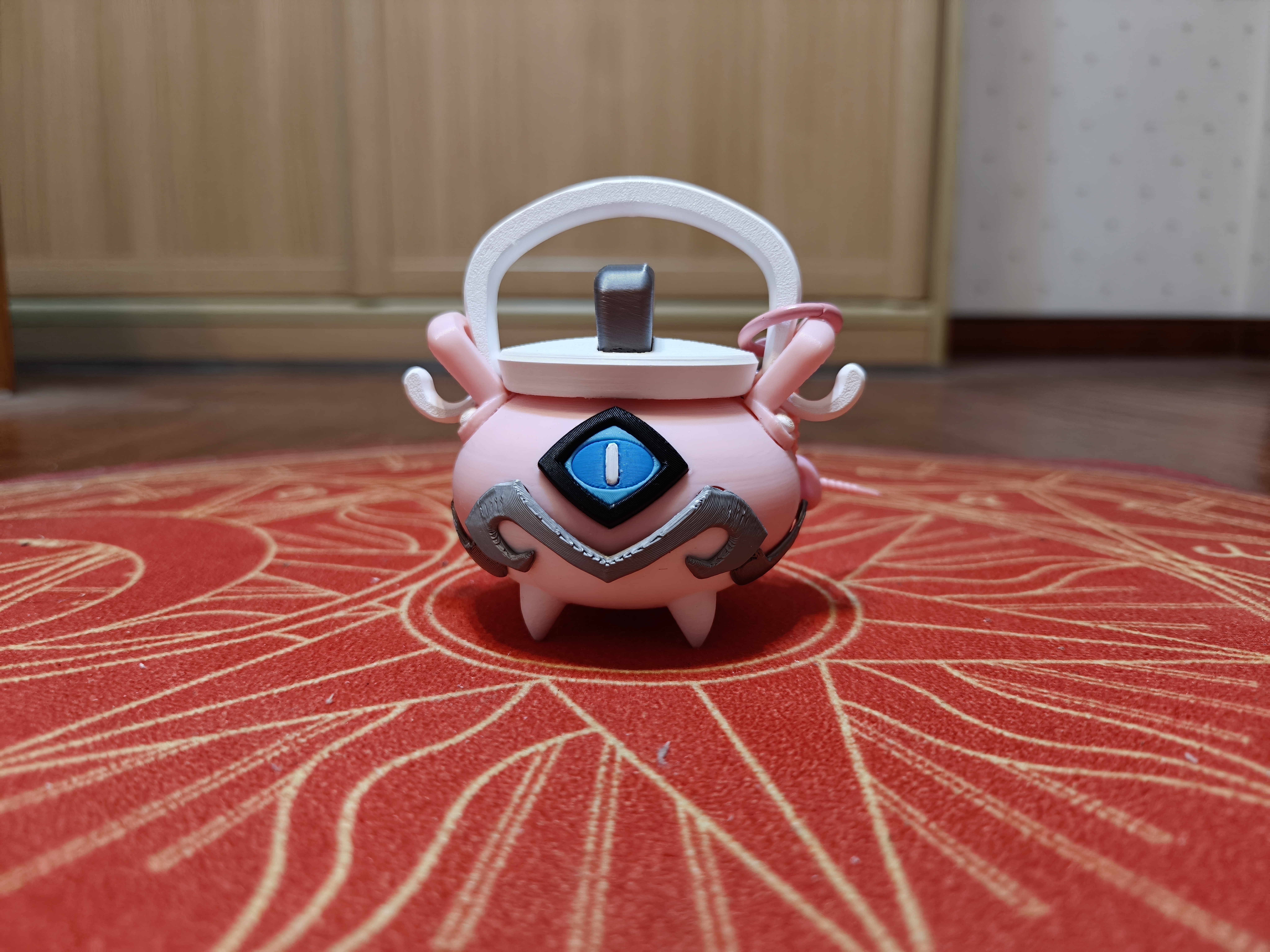 Miniatura 2 do modelo 3D 【洛克王国】嘟嘟煲