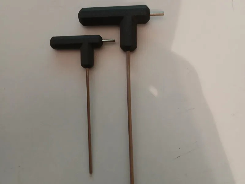 Bambu Lab Allen/Hex key wrenches, print in place