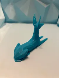 Statue Anubis low poly — photo 2