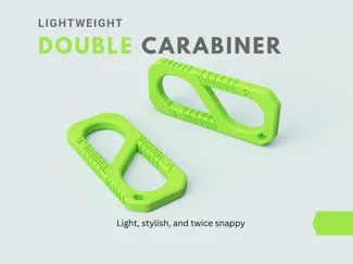 Pocket Double Carabiner – Durable & Lightweight
