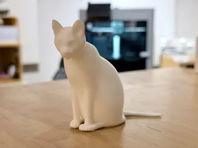3D cat model. Cat's name: GOGO