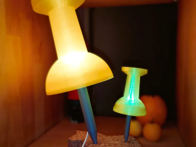 Pin Nadel Lampe verschiedene Größen/Pin Nadel Dose