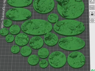 Forest Bases – Scalable Tabletop Miniature Bases