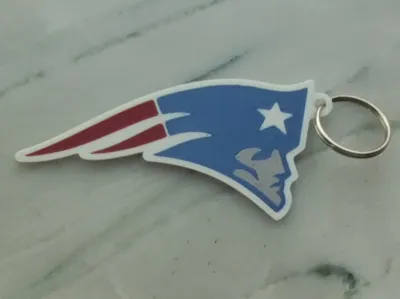 New England Patriots Keychain