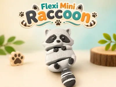 Flexi Mini Raccoon