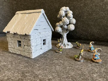 Escenografía en miniatura: Farm house 4 — vista de referencia 4
