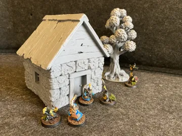 Escenografía en miniatura: Farm house 4 — vista de referencia 3