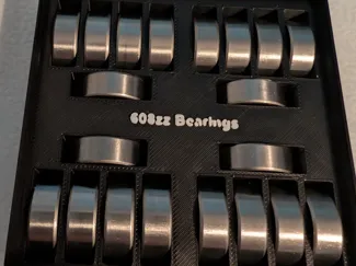 608 Bearing holder 2x2 gridfinity