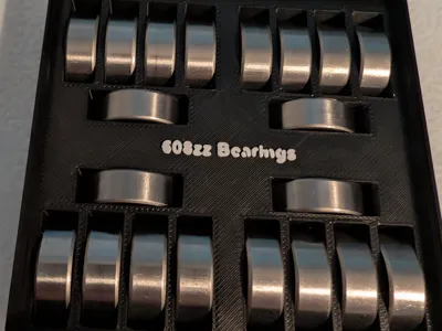 608 Bearing holder 2x2 gridfinity