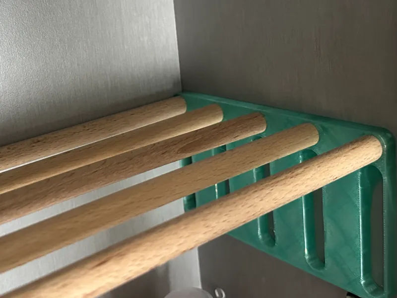 Tappa - Minimalist Parametric Dowel Shelf