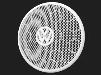 Golf MK2 concarf speaker cover with logo