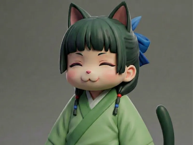 Maomao Chibi Gato Feliz: ¡La Alegría del Palacio!