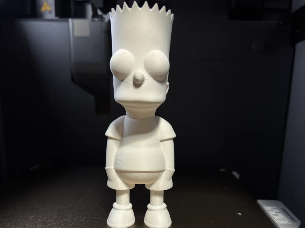 Bart Simpson Miniature Figure - Free 3D Print Model - MakerWorld