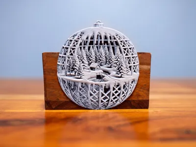 Dekoratif Noel Topu Süs Özel Tasarım Hediyelik Koleksiyonluk