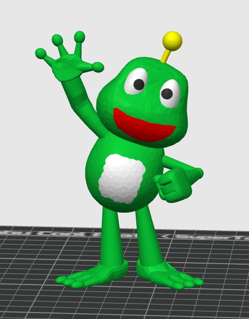 Miniatura 2 do modelo 3D A Signal Frog