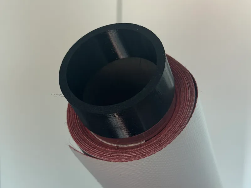 Schutzkappe für Fotohintergründe mit Metallkern