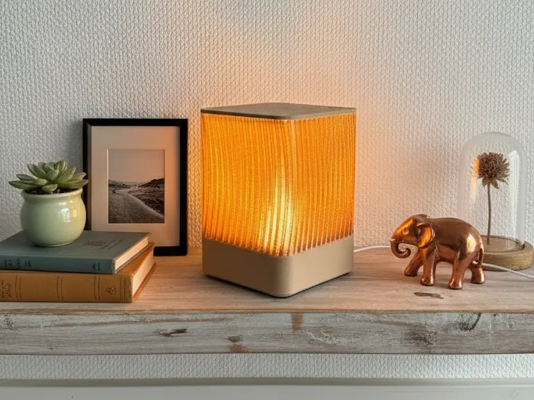 Designer Lampe "Wave Qube"