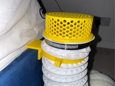 Ø100 Duct Bedside Magnetic Clamp Holder
