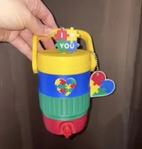 Autism style can koozie
