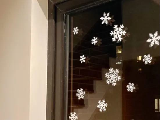 圣诞节雪花装饰-Christmas snowflake decorations