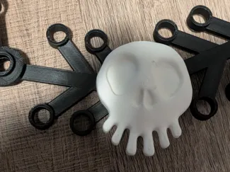 Haunted Mansion Wreath Skull - REMIX