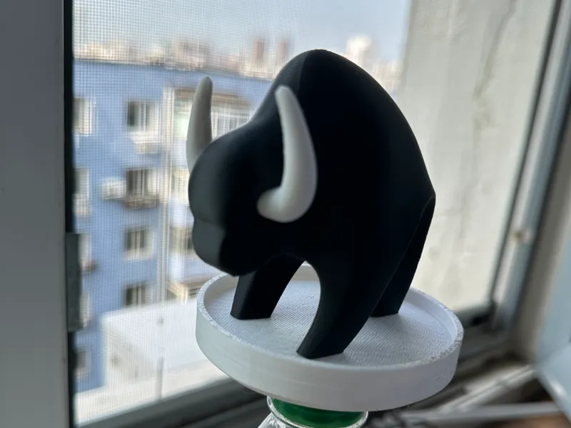 雕塑牛