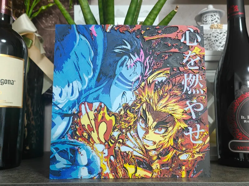 Akaza vs Rengoku Hueforge
