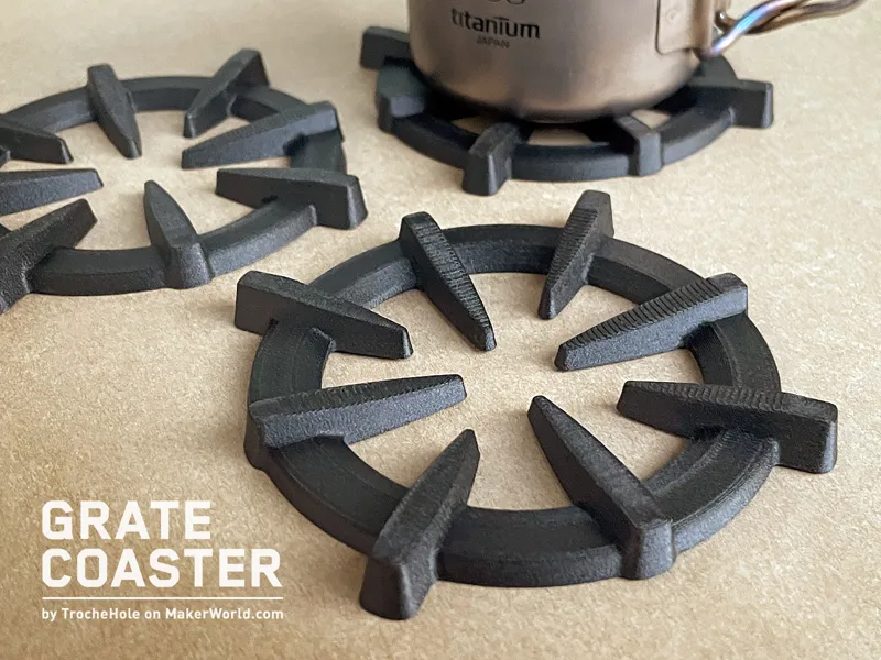 Grate Coaster “Round Shape”