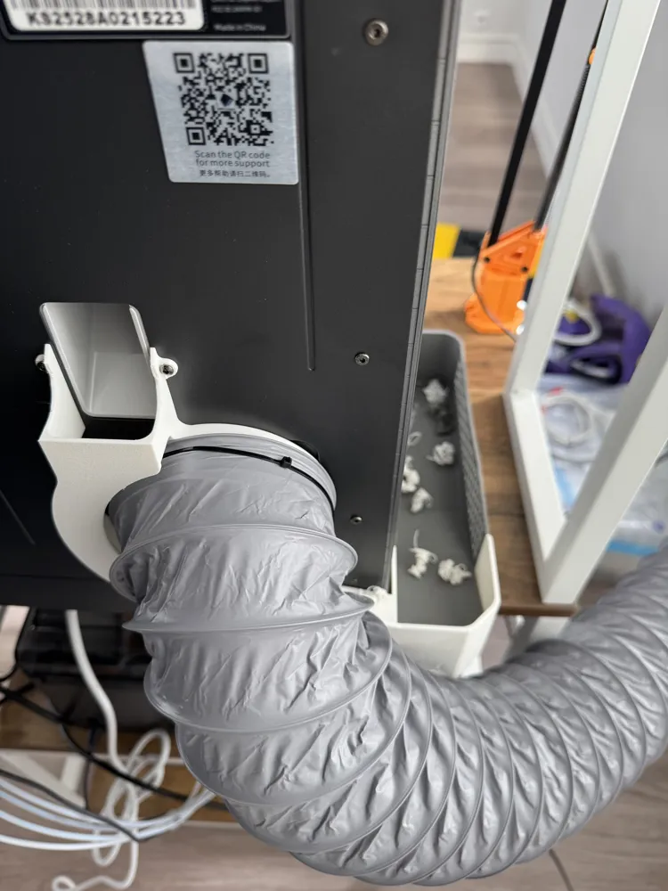 Kobra S1 Exhaust-Friendly Poop Chute with 100 mm - Free 3D Print Model ...