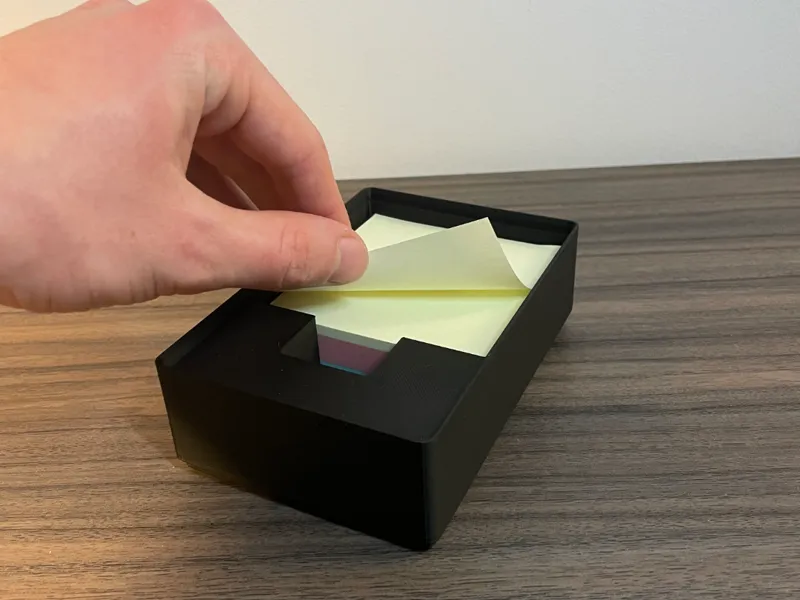 Sticky Note Gridfinity Bin
