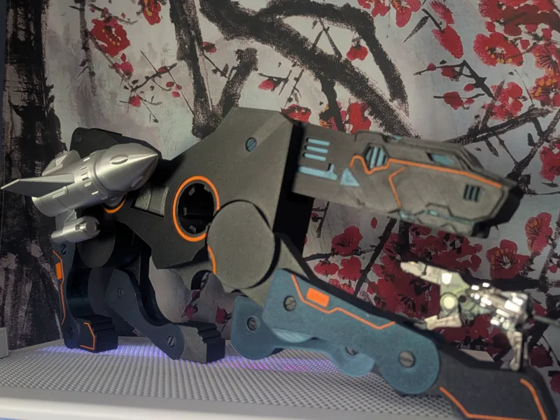 Proper missiles for Ravage Transformer model
