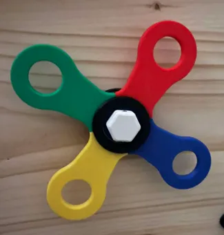 Spinner for activity board
