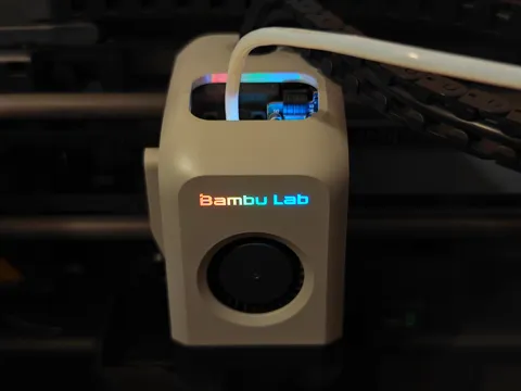 Bambu Lab X1 Logo Lamp Multicolour Diffuser view 4