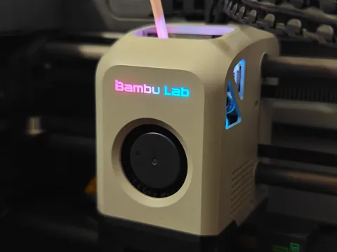 Bambu Lab X1 Logo Lamp Multicolour Diffuser