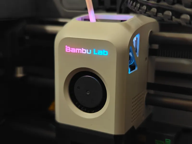 Bambu Lab X1 Logo Lamp Multicolour Diffuser