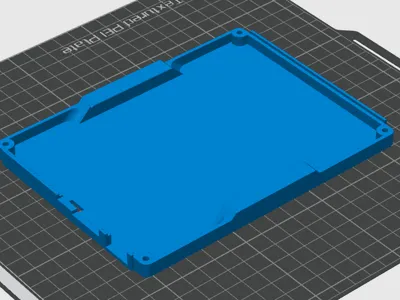 Backplate cover for 7-inch IPS Touchscreen 1024×600