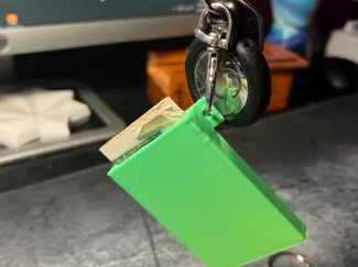 Small keychain wallet 