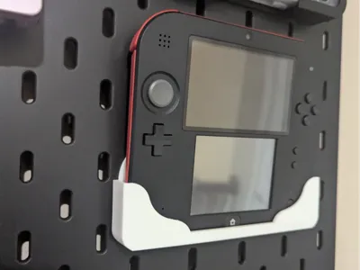 Nintendo 2DS holder for IKEA Skadis