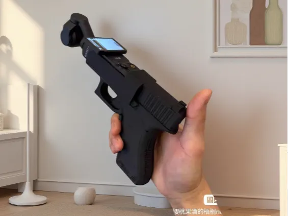 大疆pocket3洛洛克枪柄拍摄工具