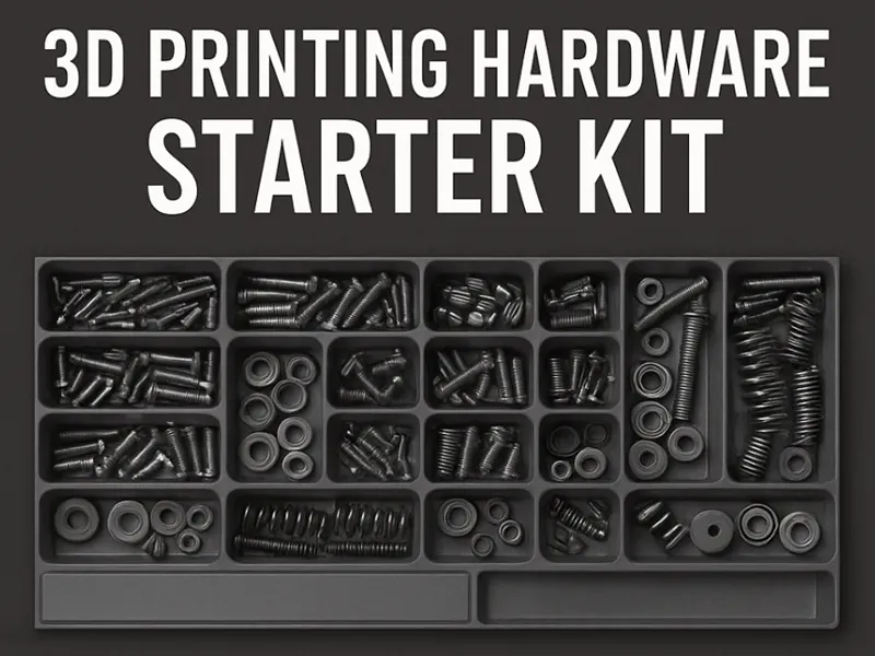 Gridfinity Draw Set 001 - Hardware Kit (Compact)