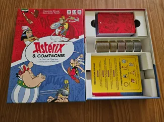 Insert jetons Astérix et Cie