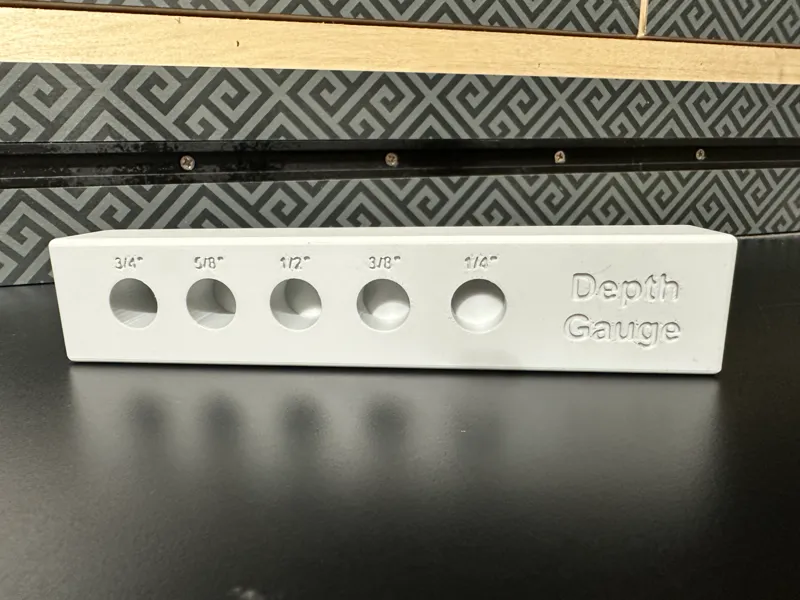 Drill Bit Depth Gauge