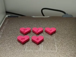 Cuori con scritta ti amo