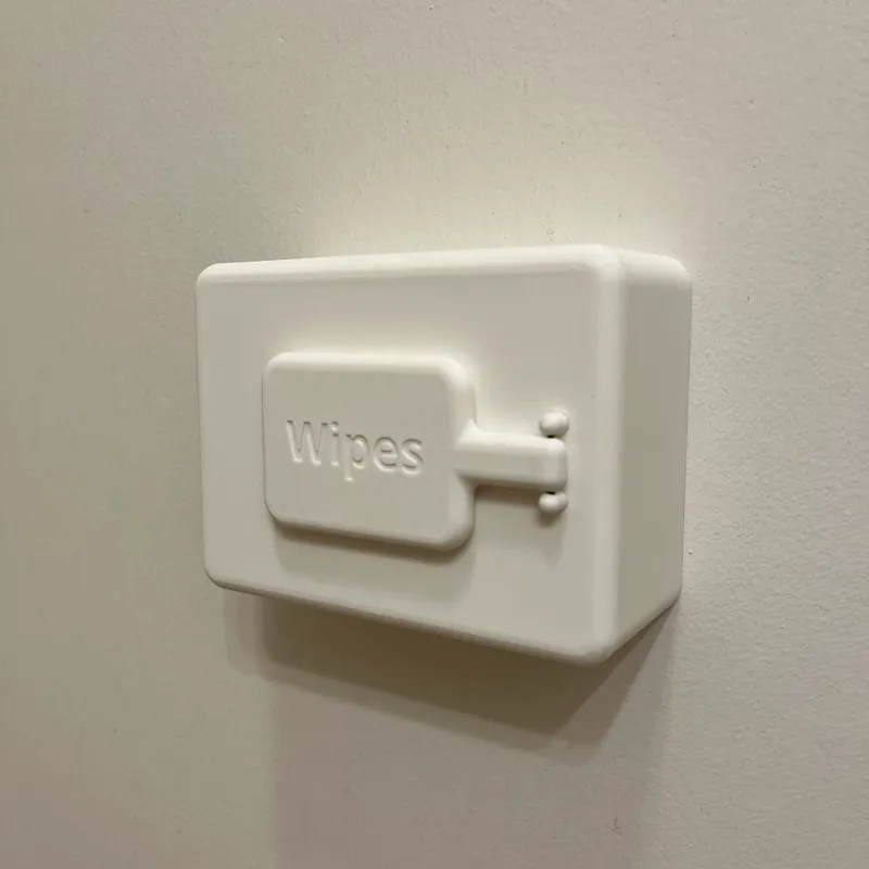 Wet Wipe Box (Wall Mounted)