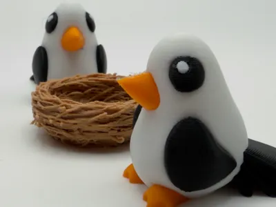 mini white dove bird