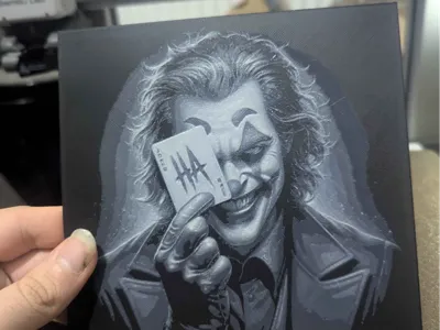 joker black and white