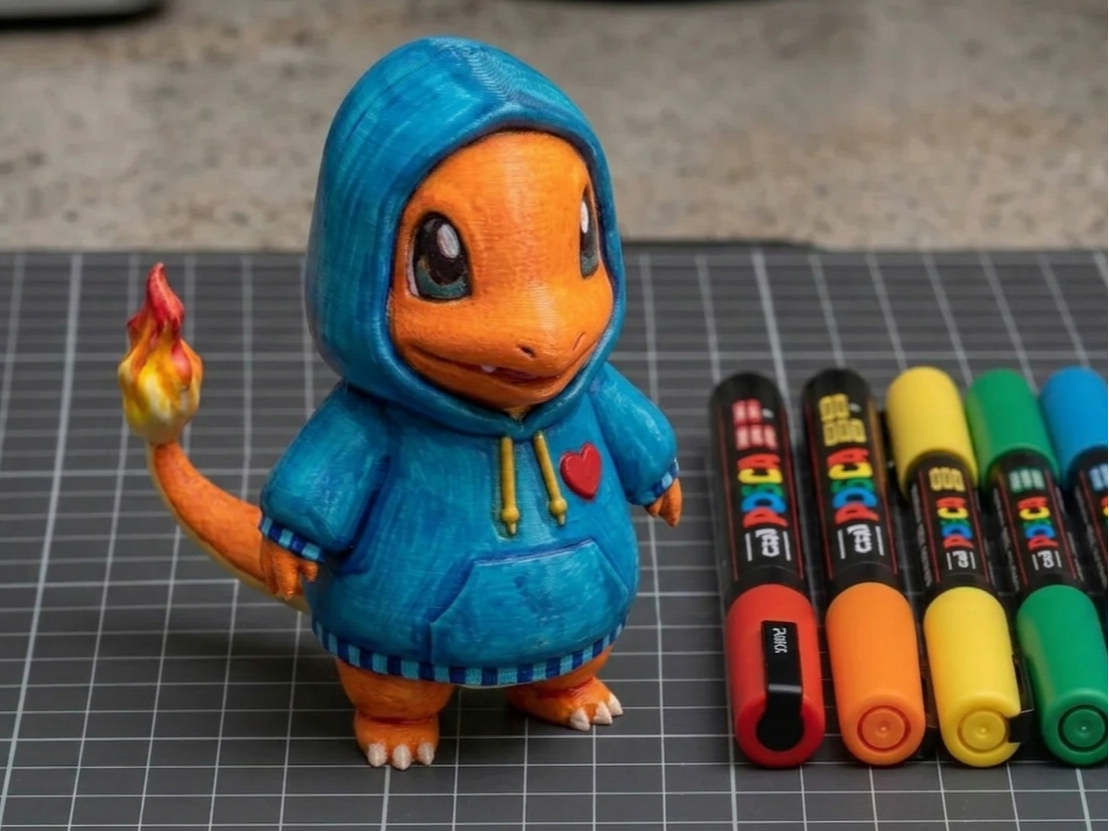 Charmander - DIY "Color-It-Yourself" Edition